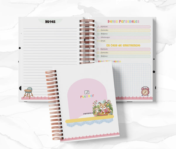 Planner 2 Días por Página - Ternurines