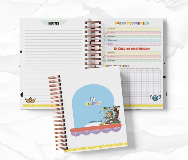 Planner 2 Días por Página - Zelda