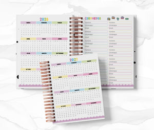 Planner Diario con Horario cada 30 Min - Melonheadz