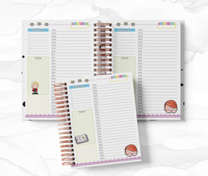 Planner Diario con Horario cada 30 Min - Melonheadz