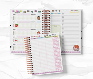 Planner Diario con Horario cada 30 Min - Melonheadz