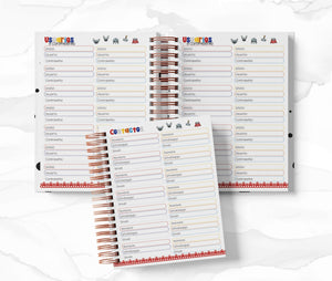 Planner Diario con Horario cada 30 Min - Thor