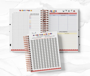 Planner Diario con Horario cada 30 Min - Thor