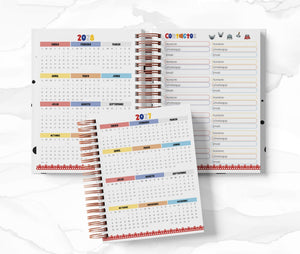 Planner Diario con Horario cada 30 Min - Thor