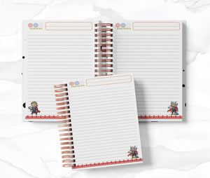 Planner Diario con Horario cada 30 Min - Thor