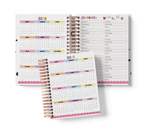 Planner Diario con Horario - Harley Quinn