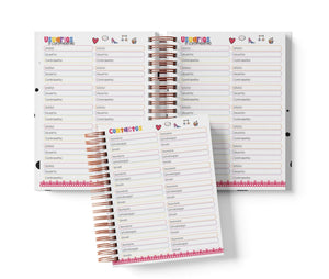 Planner Diario con Horario - Harley Quinn