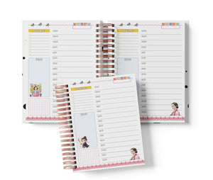 Planner Diario con Horario - K-Drama