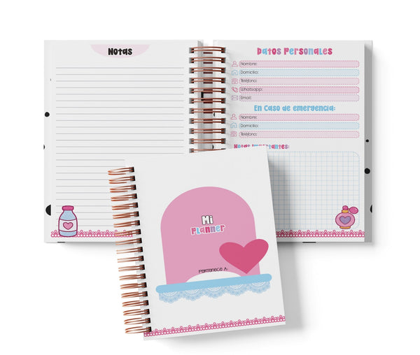 Planner Diario con Horario - Marie (Aristogatos)