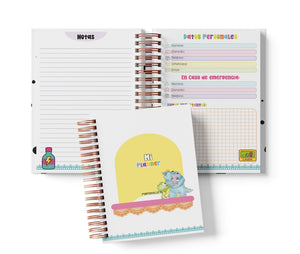 Planner Diario con Horario - Monsters Inc.