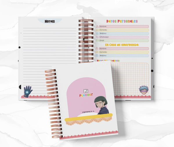 Planner Diario - Jujutsu Kaisen