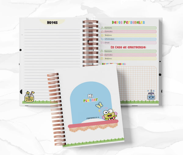 Planner Diario - Keroppi