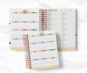 Planner Diario - La Bella y la Bestia
