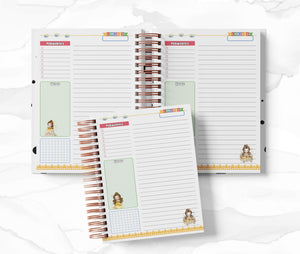 Planner Diario - La Bella y la Bestia