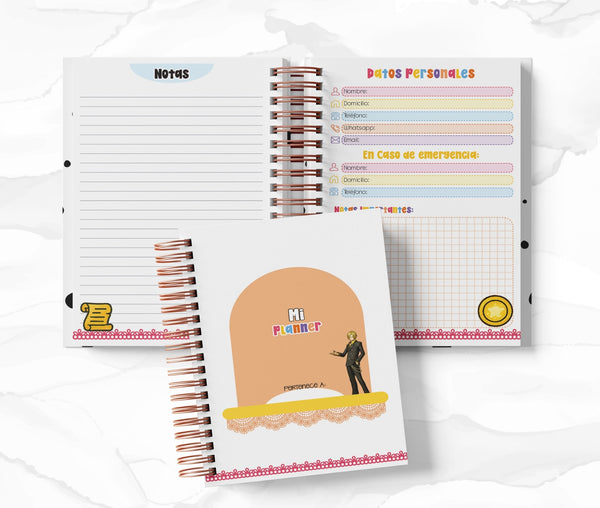 Planner Diario - One Piece