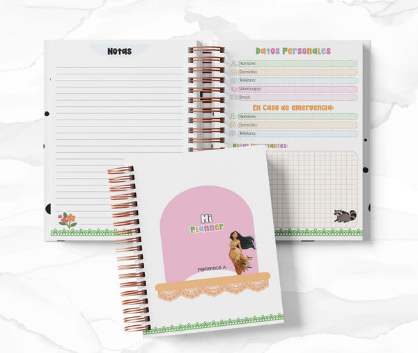 Planner Diario - Pocahontas