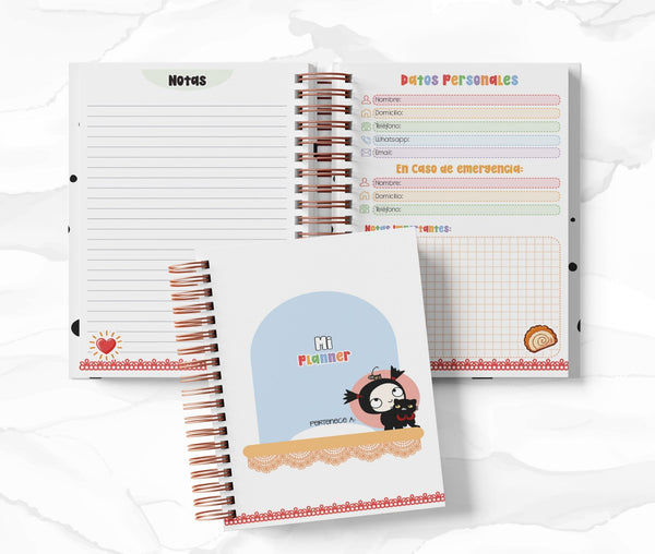 Planner Diario - Pucca