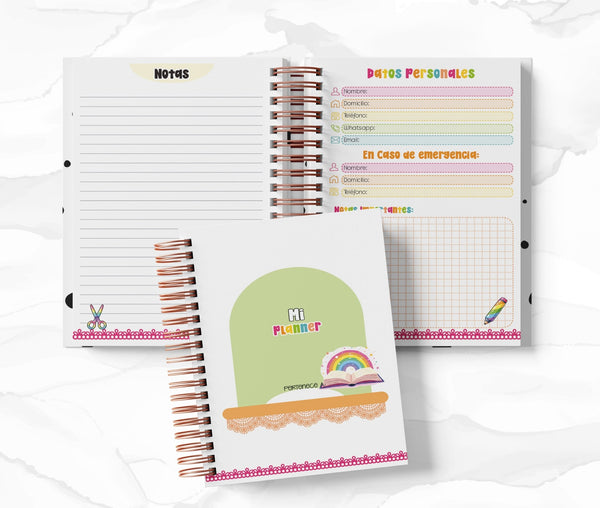 Planner Diario - Rainbow