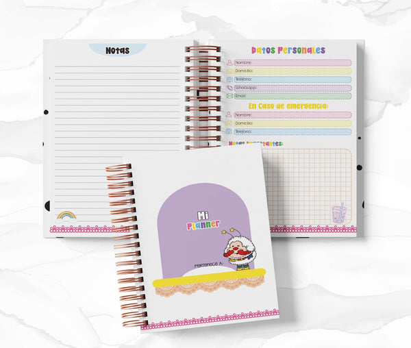 Planner Diario - Rainbow Brite