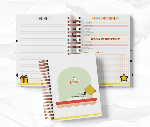 Planner Diario - Snoopy