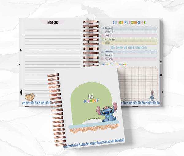 Planner Diario - Stitch