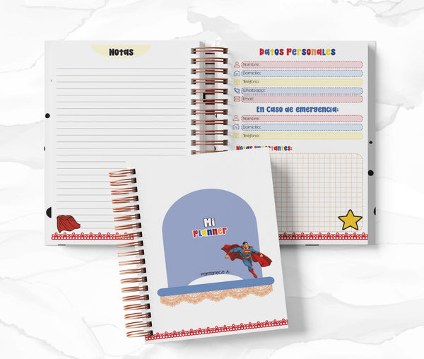 Planner Diario - Superman