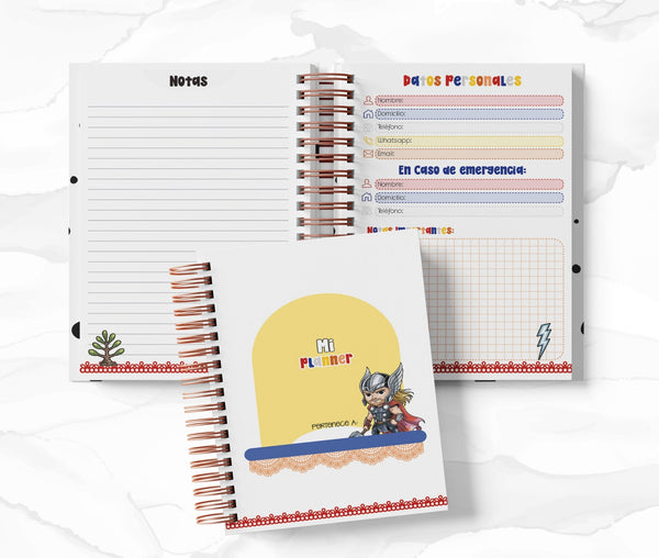 Planner Diario - Thor