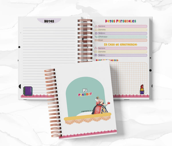 Planner Diario - Villanas Disney