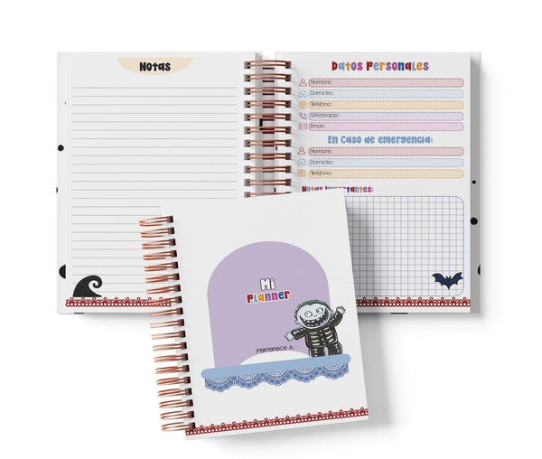 Planner Semanal - Jack y Sally