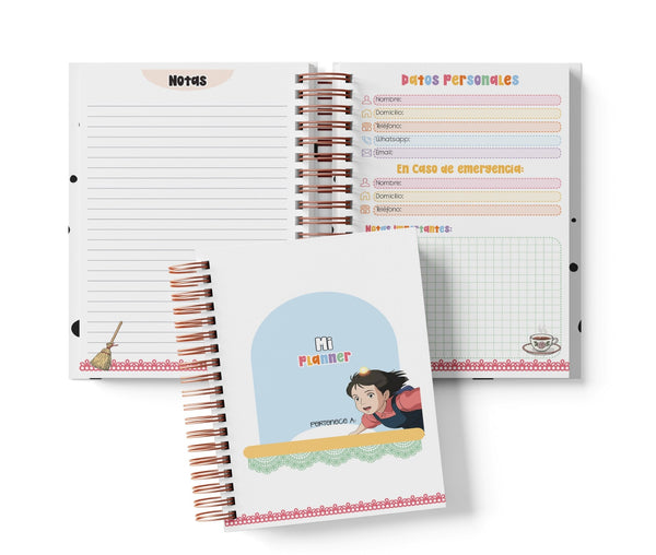 Planner Semanal - Kiki's Delivery Service