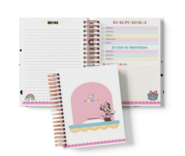 Planner Semanal - Minnie Mouse
