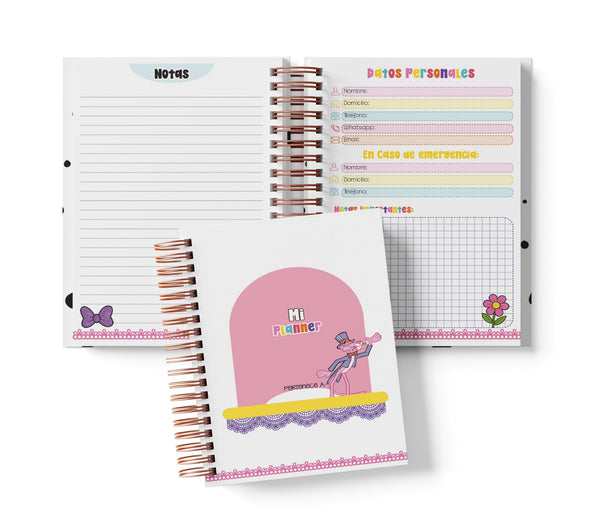 Planner Semanal - Pantera Rosa