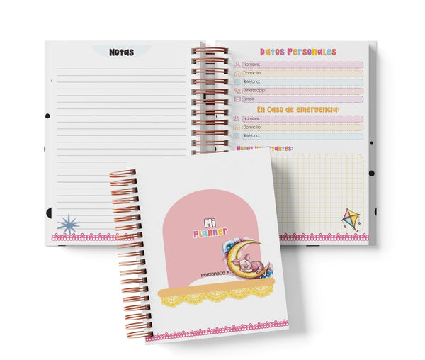 Planner Semanal - Piglet
