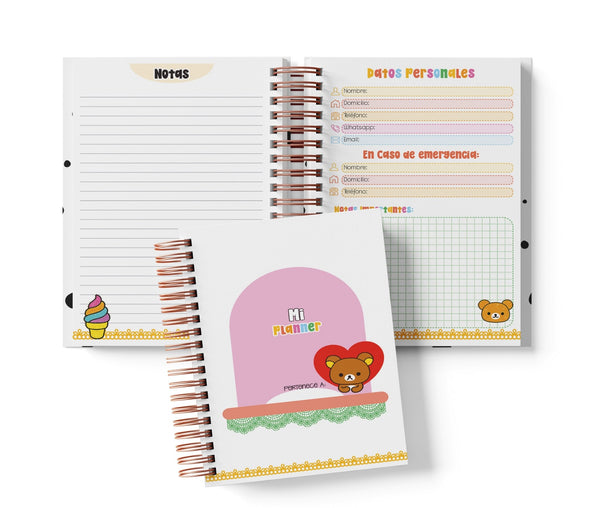 Planner Semanal - Rilakkuma
