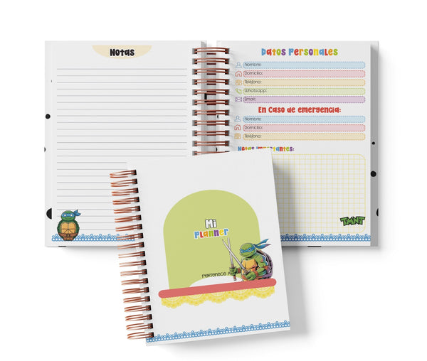 Planner Semanal - Tortugas Ninja