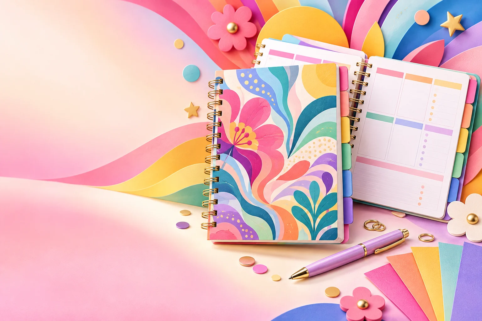 Nueva colección de agendas 2027 llena de color