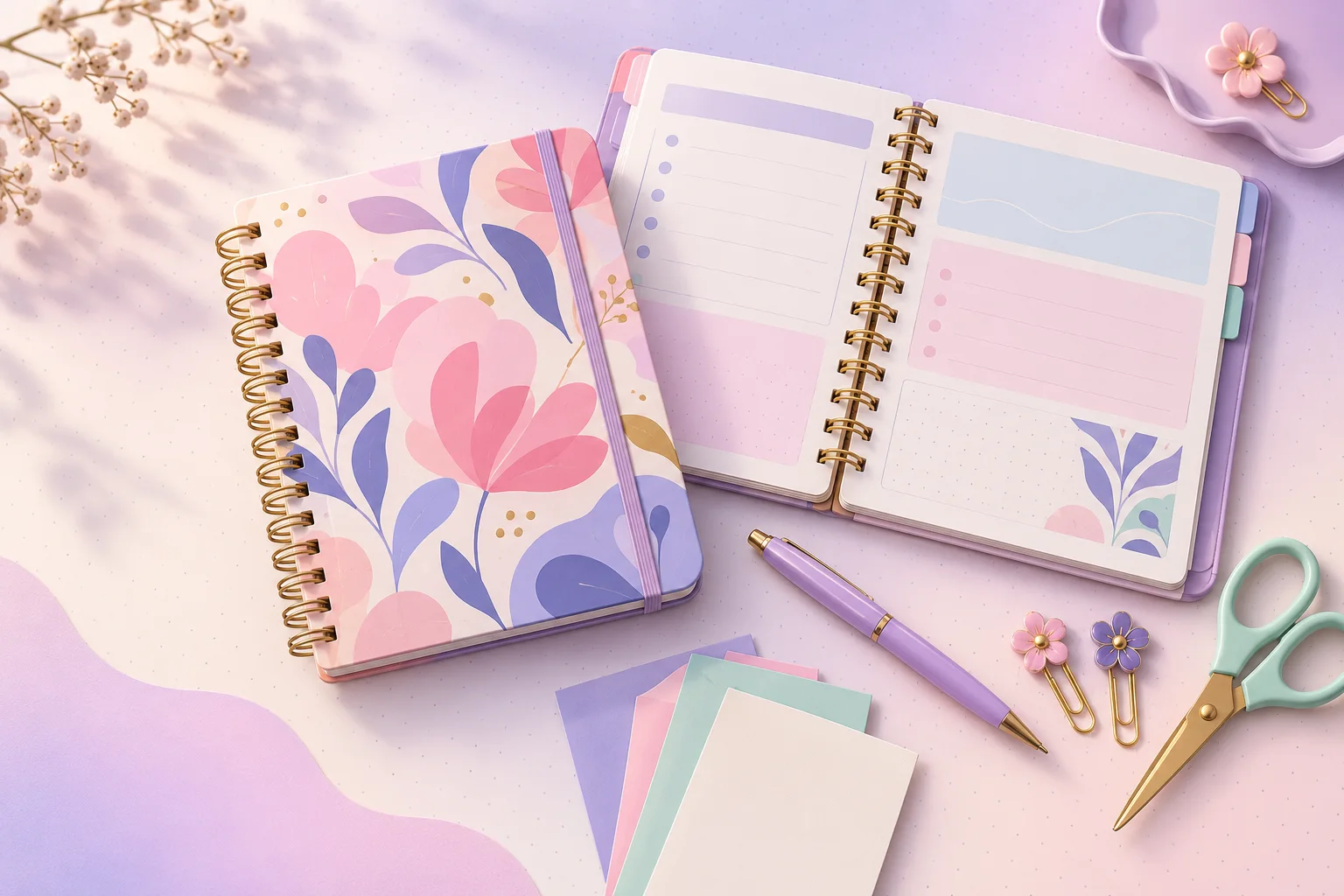 Colección de planners y papelería creativa Happy Planning