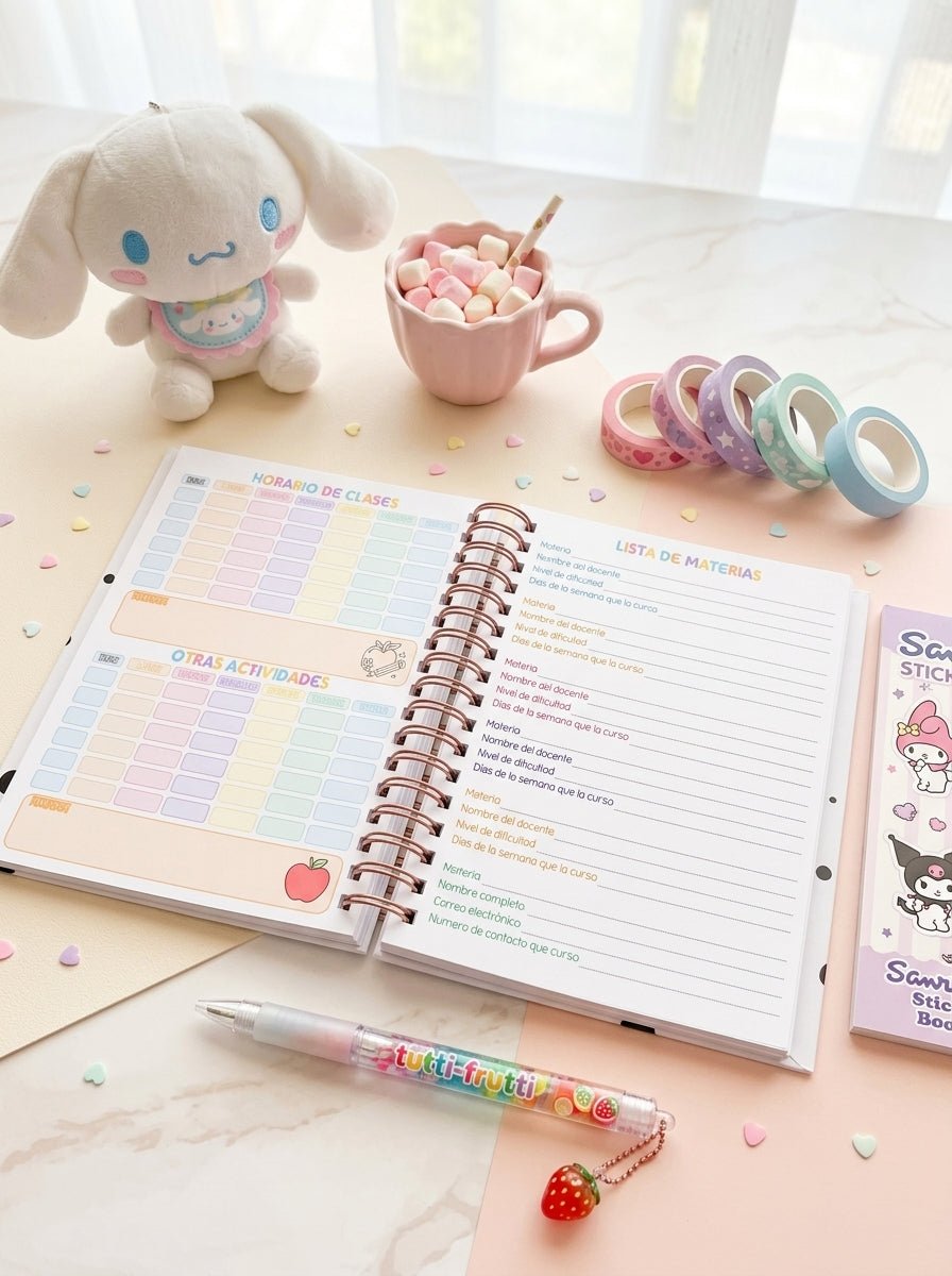 Agenda Estudiantes Diaria Ciclo 26-27 - Cenicienta