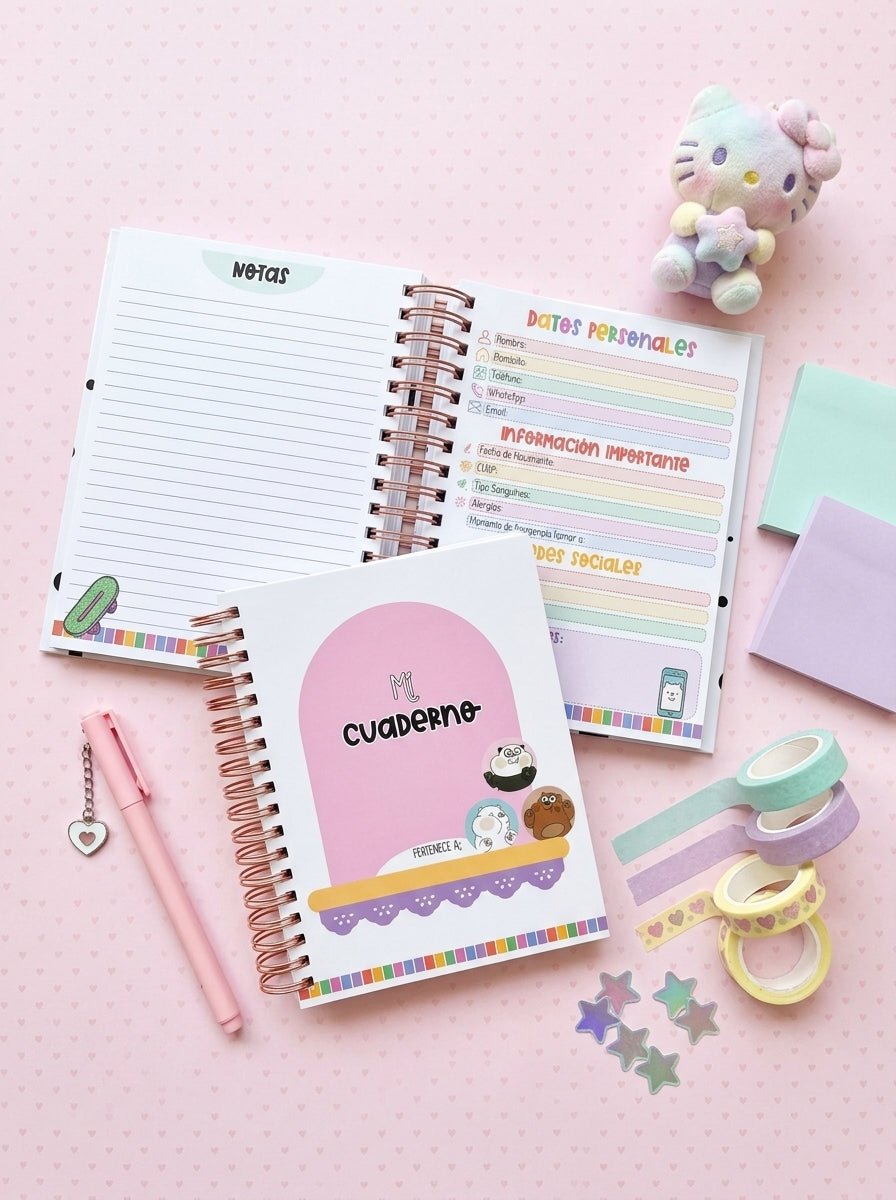 Cuaderno Tamaño Carta - Osos Escandalosos