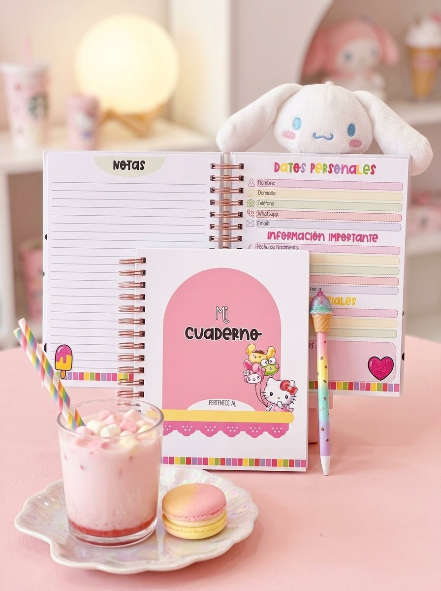 Cuaderno Tamaño Carta - Hello Kitty