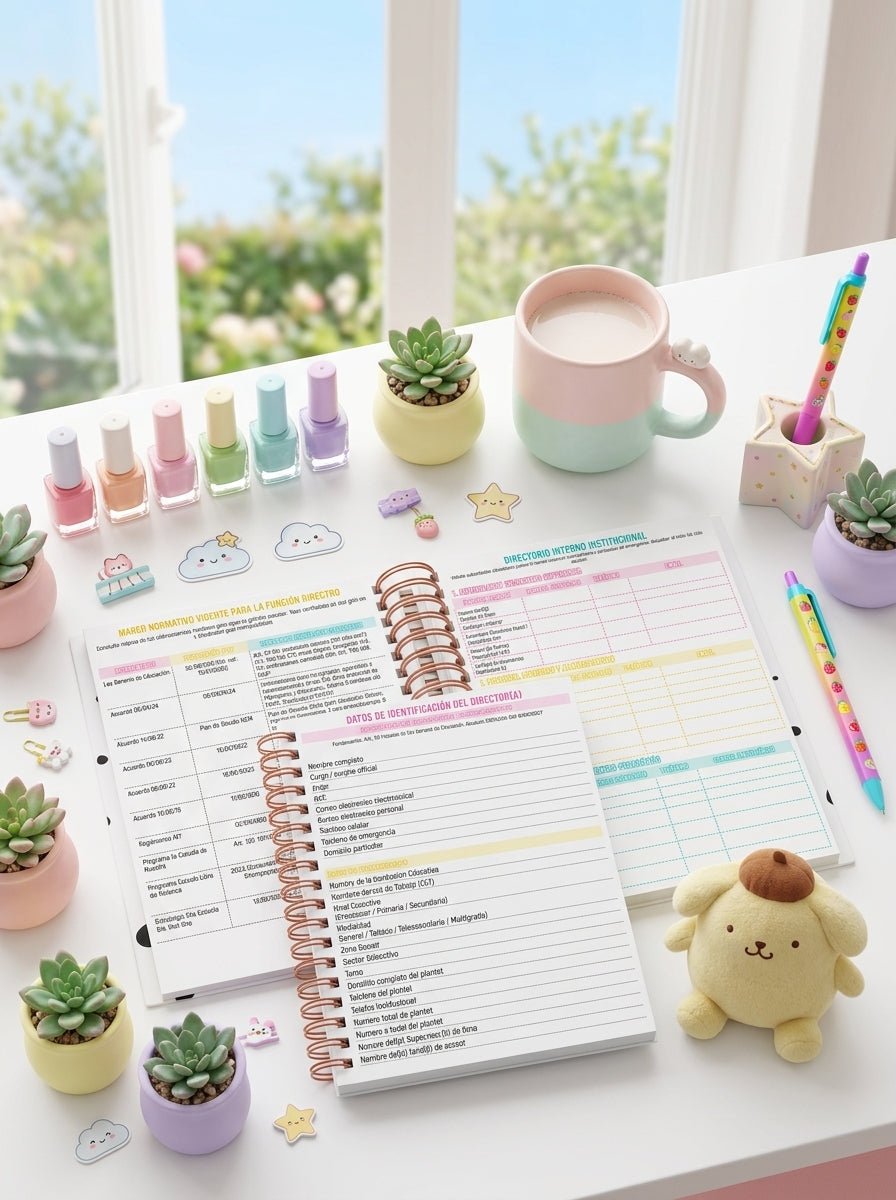 Agenda Director Diaria - Pantera Rosa