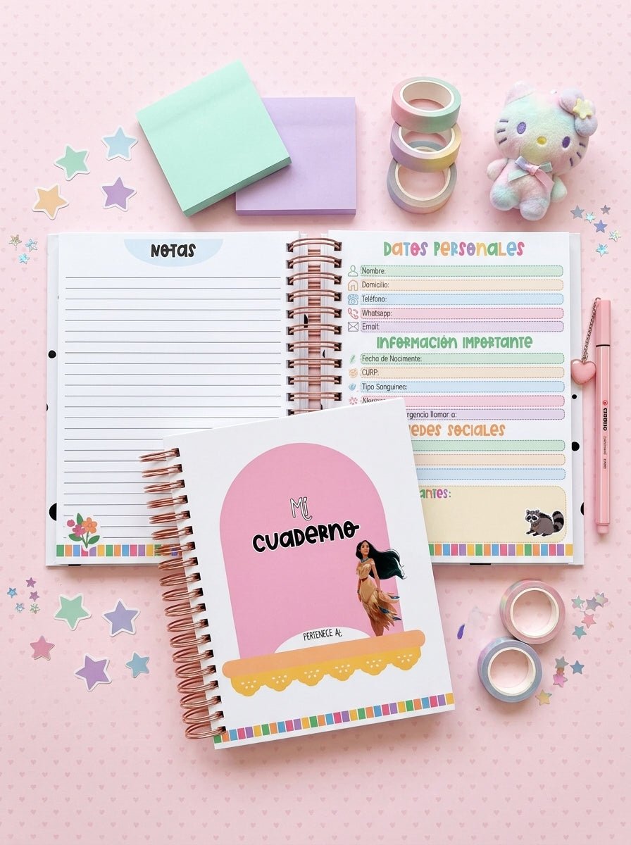 Cuaderno Tamaño Carta - Pocahontas