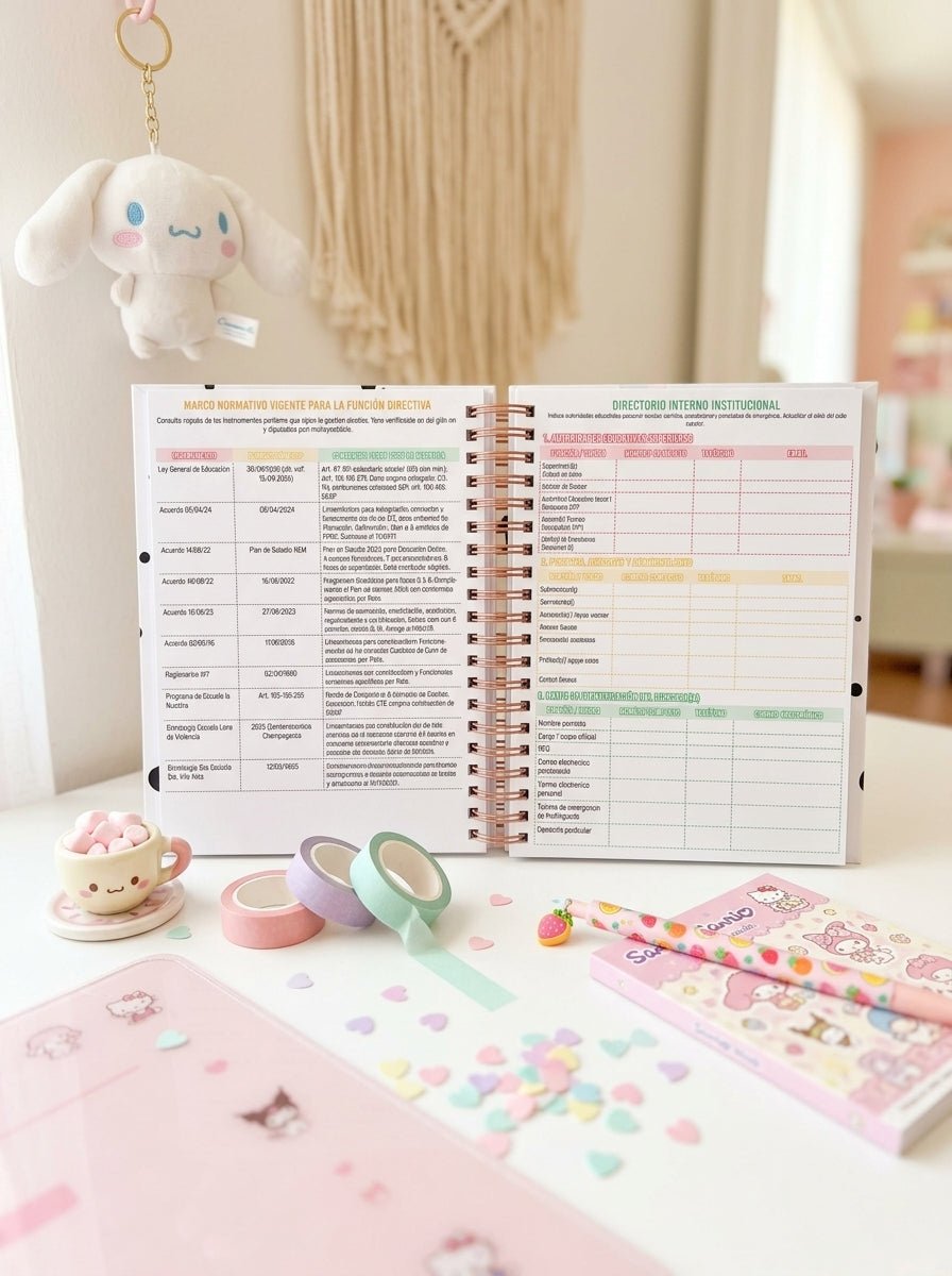 Agenda Director Diaria - Shin-chan