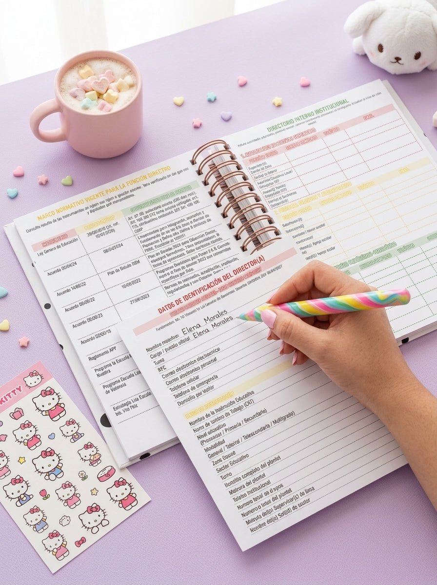 Agenda Director Semanal - Mafalda