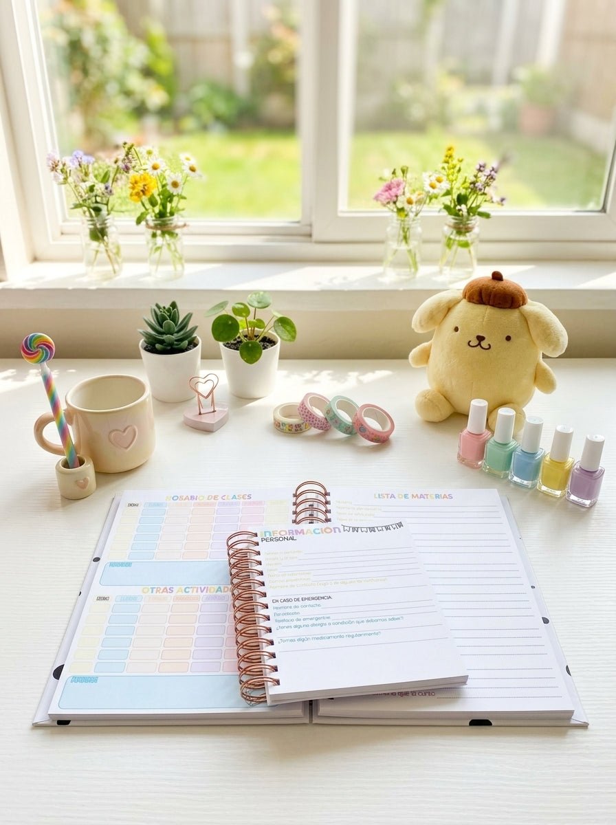 Agenda Estudiantes 2 Días por Página Ciclo 26-27 - Chococat