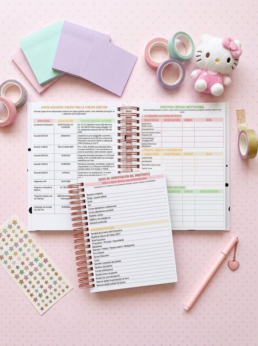 Agenda Director Semanal - Demon Slayer