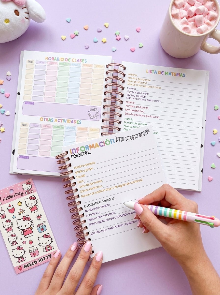 Agenda Estudiantes Diaria Ciclo 26-27 - Rapunzel