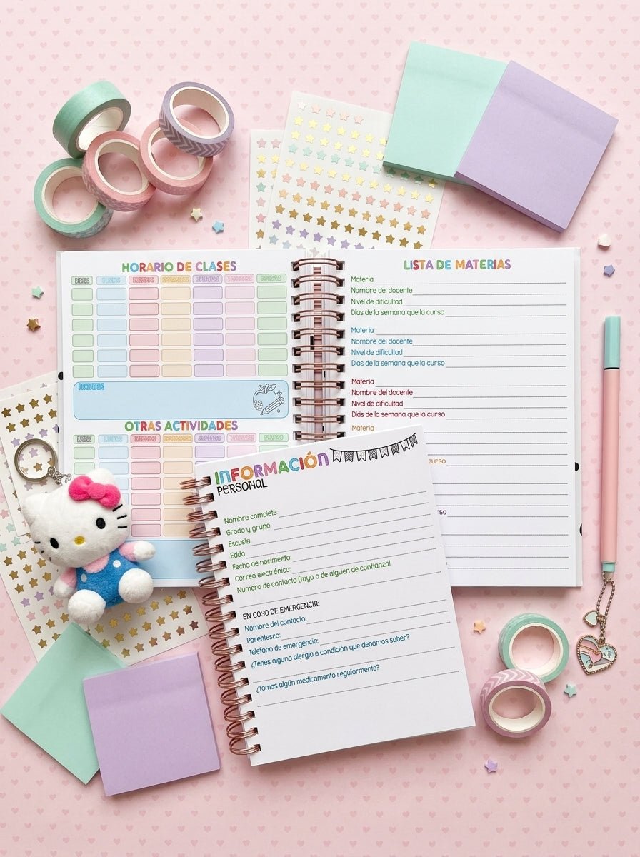 Agenda Estudiantes Diaria Ciclo 26-27 - Chicas Superpoderosas