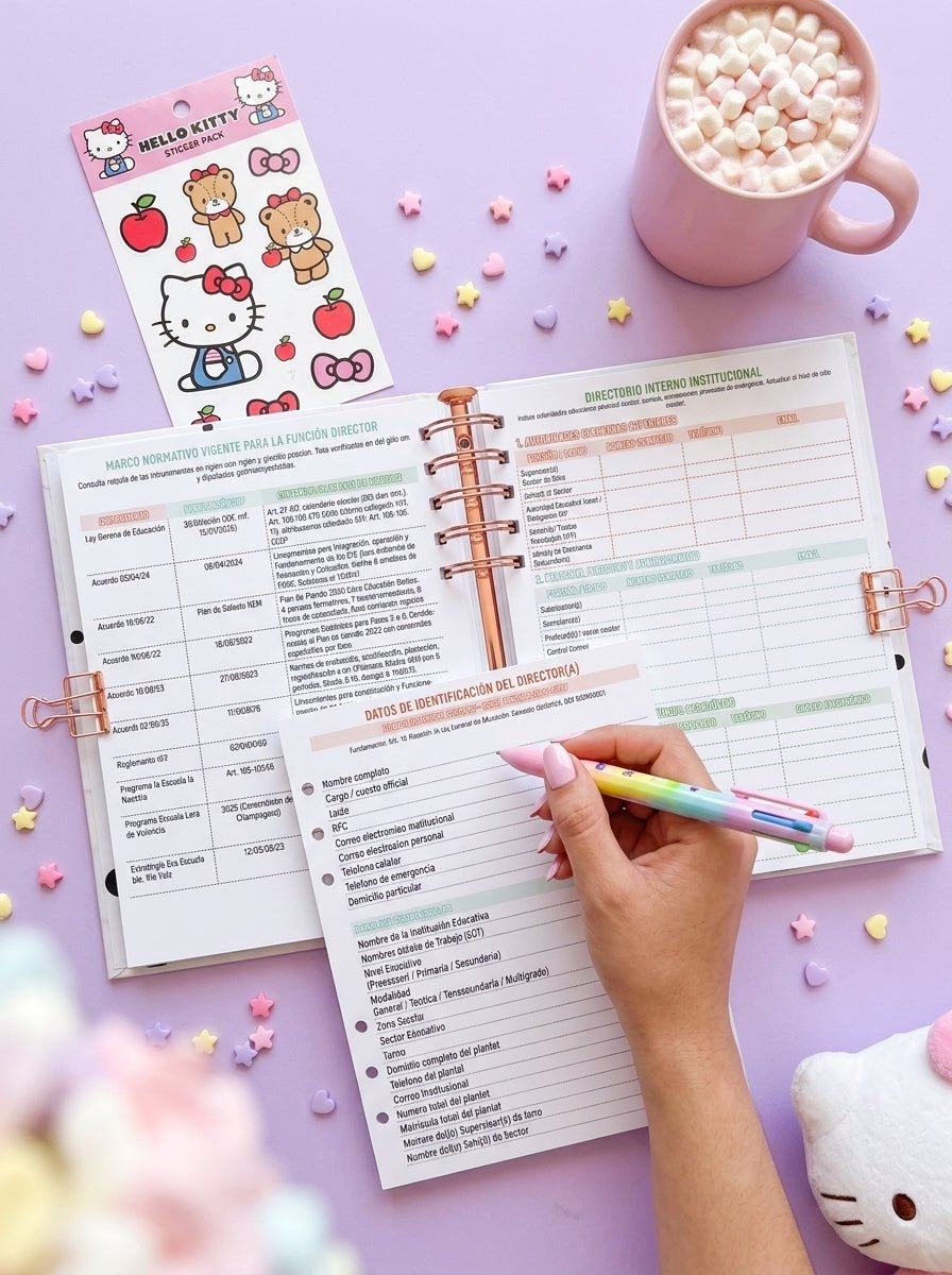 Agenda Director Semanal - El Principito