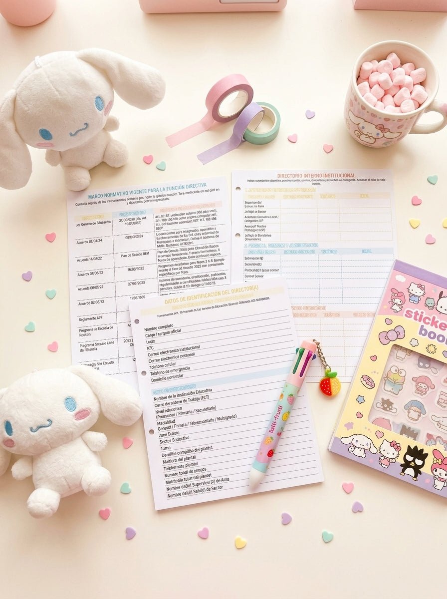 Agenda Director 2 Días por Página - Chococat